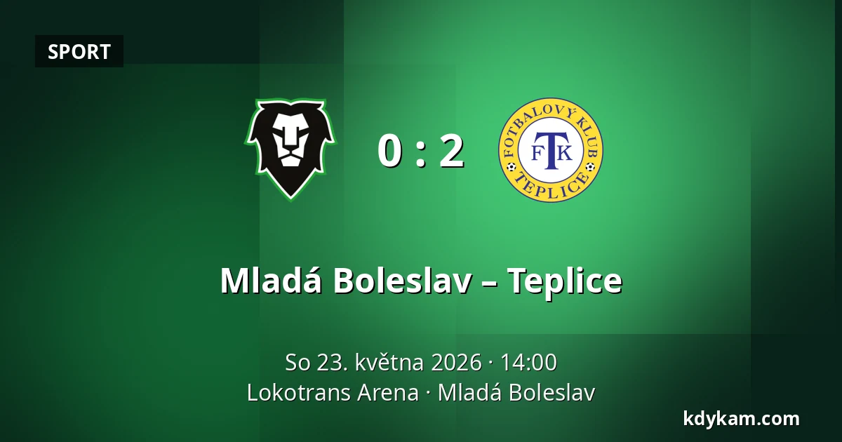 Mladá Boleslav – Teplice — Lokotrans Arena, Mladá Boleslav