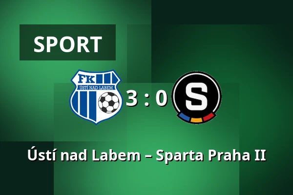 Ústí nad Labem – Sparta Praha II — Town Stadium Usti, Ústí nad Labem
