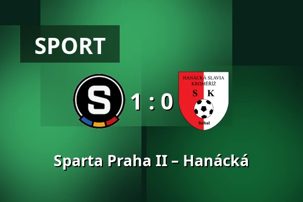 Sparta Praha II – Hanácká — FK Viktoria Žižkov, Praha
