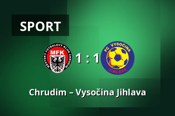 Chrudim – Vysočina Jihlava — Stadion Arnosta Kostala, Pardubice