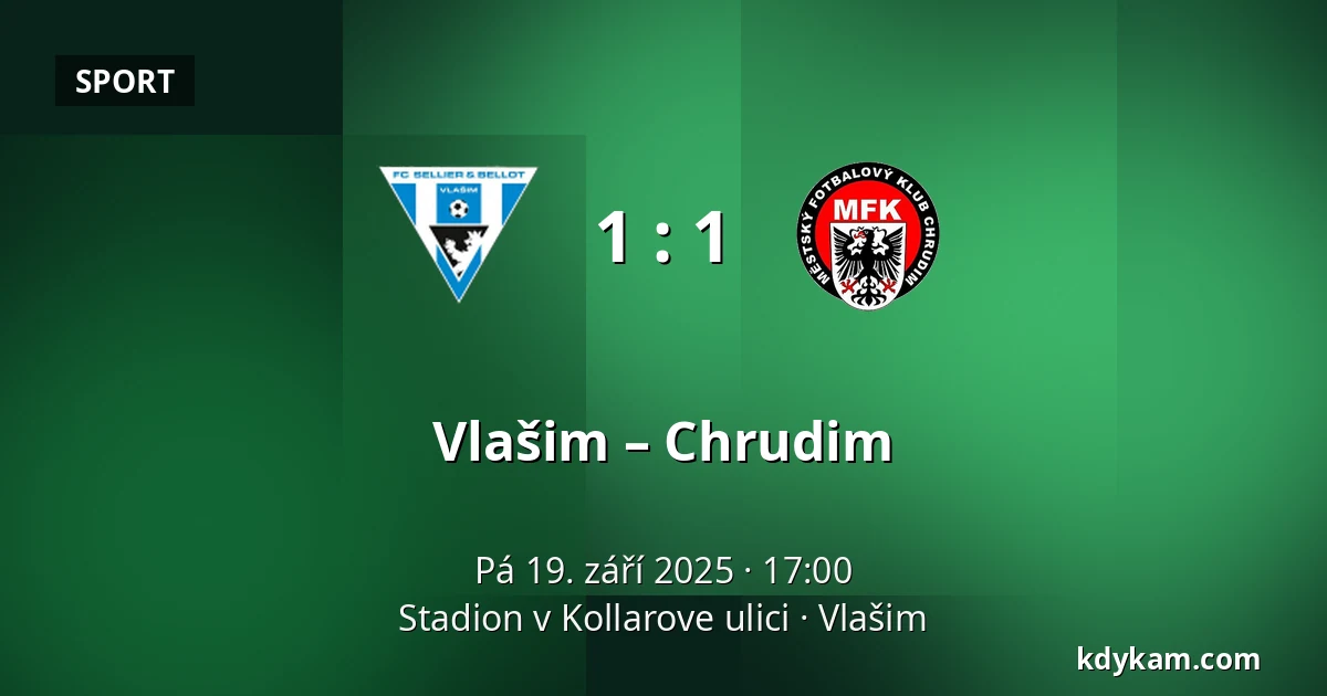 Vlašim – Chrudim — Stadion v Kollarove ulici, Vlašim