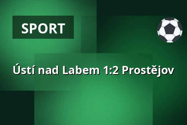 Ústí nad Labem – Prostějov — Town Stadium Usti, Ústí nad Labem