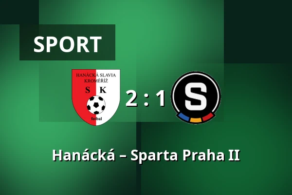 Hanácká – Sparta Praha II — Stadium Kromeriz, Kroměříž