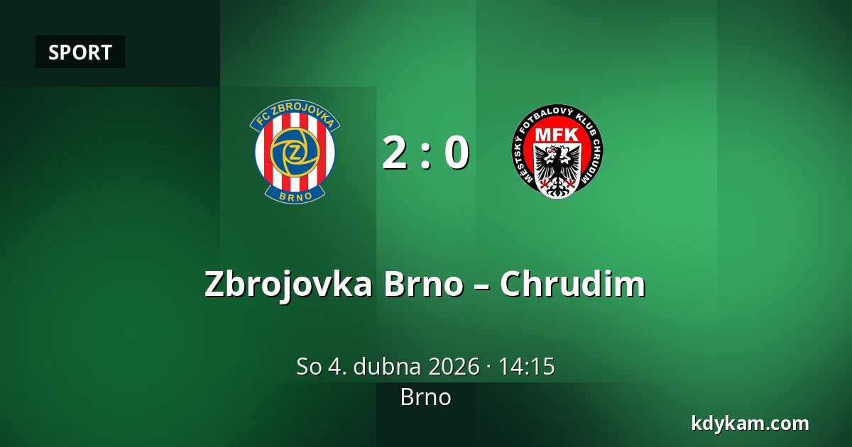 Zbrojovka Brno – Chrudim — Brno