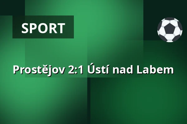 Prostějov – Ústí nad Labem — Stadion Za Mistnim nadrazim, Prostějov