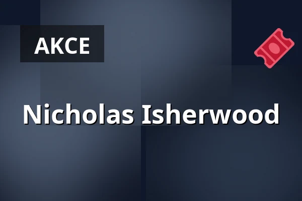 Nicholas Isherwood — Divadlo Antonína Dvořáka, Ostrava