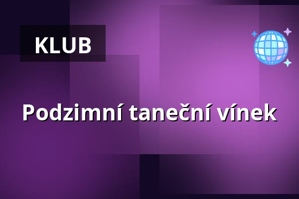 Podzimní taneční vínek — Měšťanská beseda, Plzeň