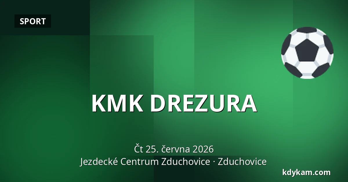 KMK DREZURA — Jezdecké Centrum Zduchovice, Zduchovice
