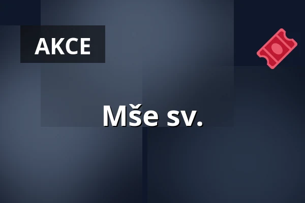 Mše sv. — Kostel sv. Jiljí, Praha