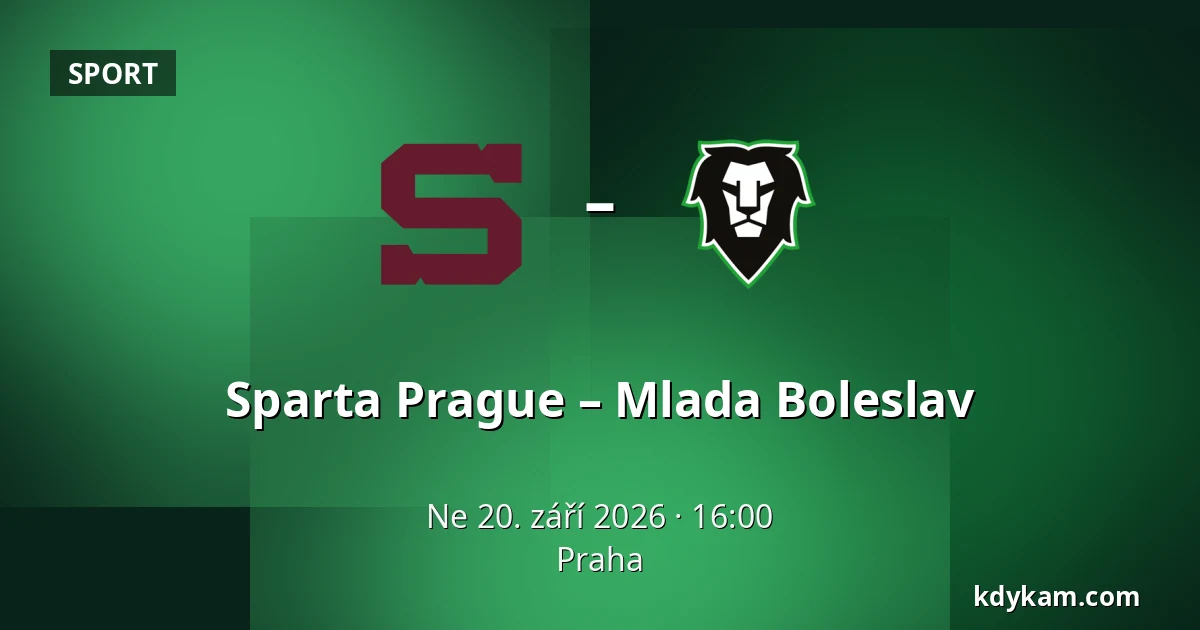 Sparta Prague – Mlada Boleslav — Praha