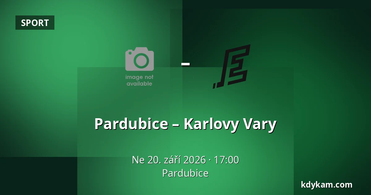 Pardubice – Karlovy Vary — Pardubice