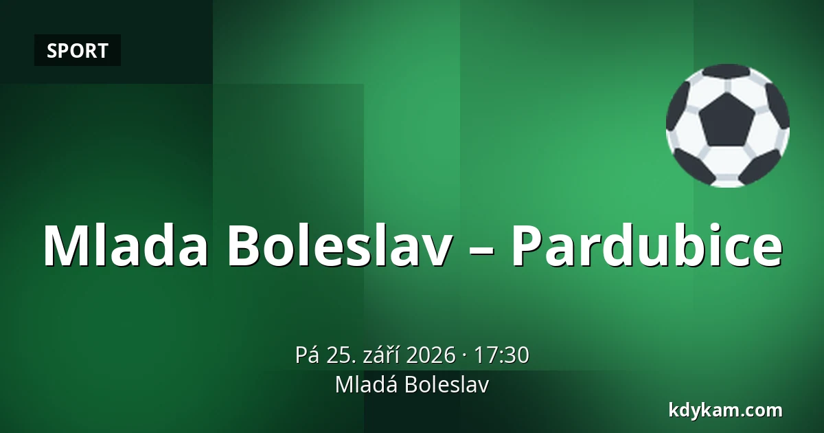 Mlada Boleslav – Pardubice — Mladá Boleslav