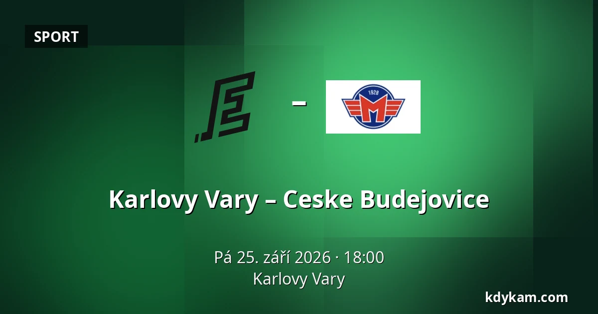 Karlovy Vary – Ceske Budejovice — Karlovy Vary