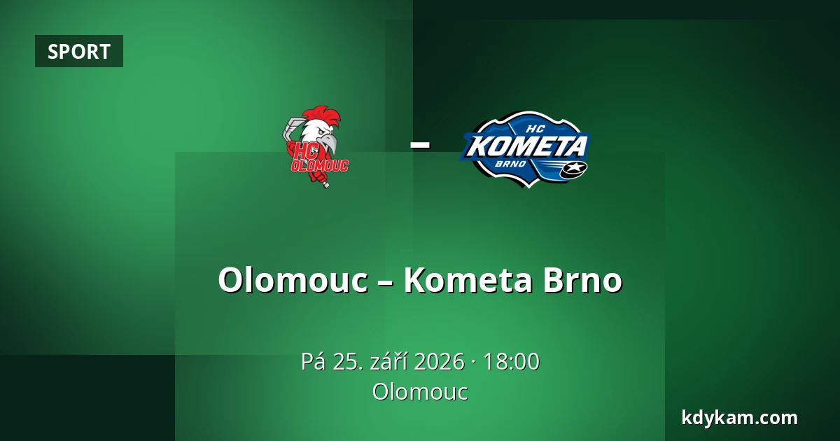 Olomouc – Kometa Brno — Olomouc