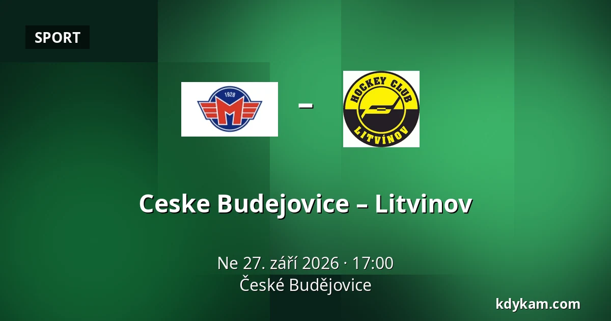 Ceske Budejovice – Litvinov — České Budějovice
