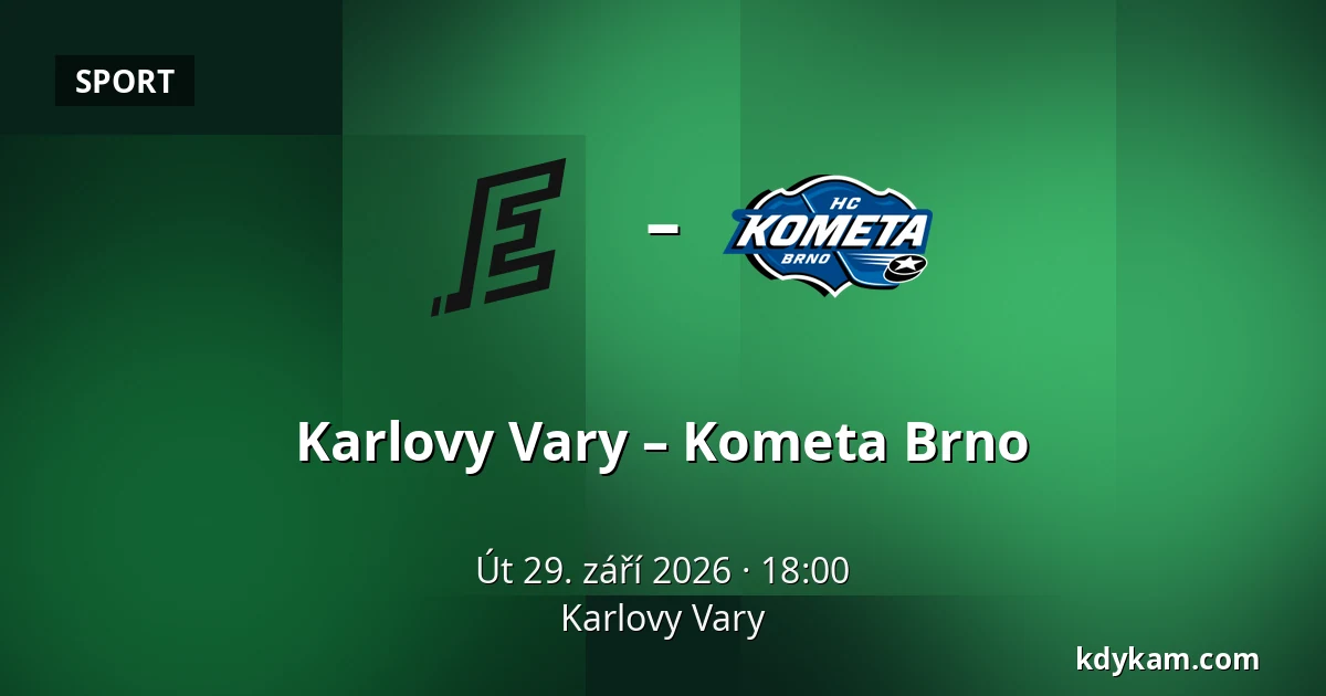 Karlovy Vary – Kometa Brno — Karlovy Vary