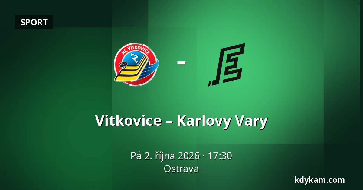 Vitkovice – Karlovy Vary — Ostrava