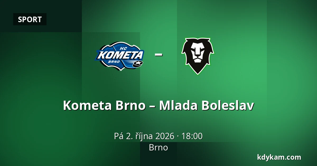 Kometa Brno – Mlada Boleslav — Brno