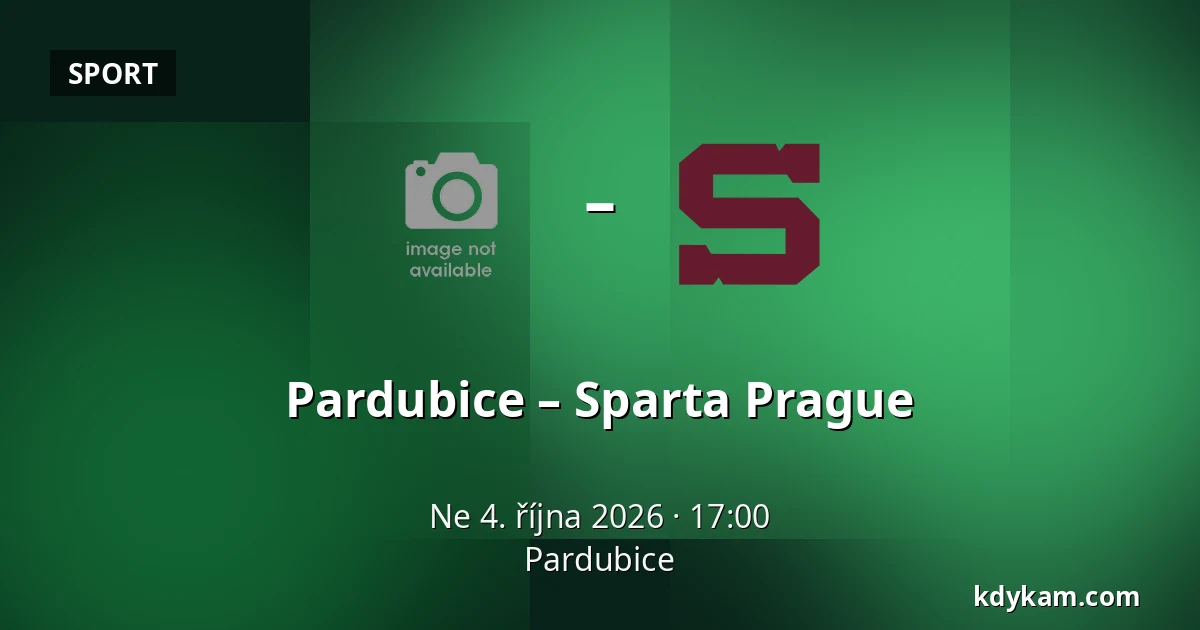 Pardubice – Sparta Prague — Pardubice