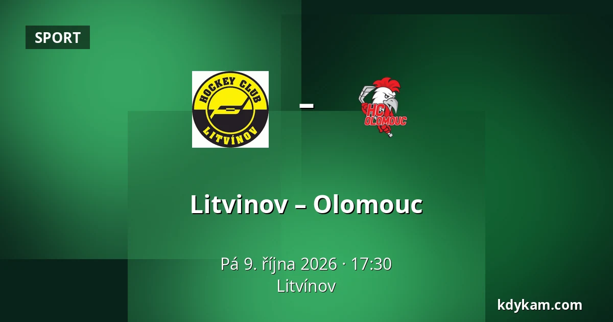 Litvinov – Olomouc — Litvínov