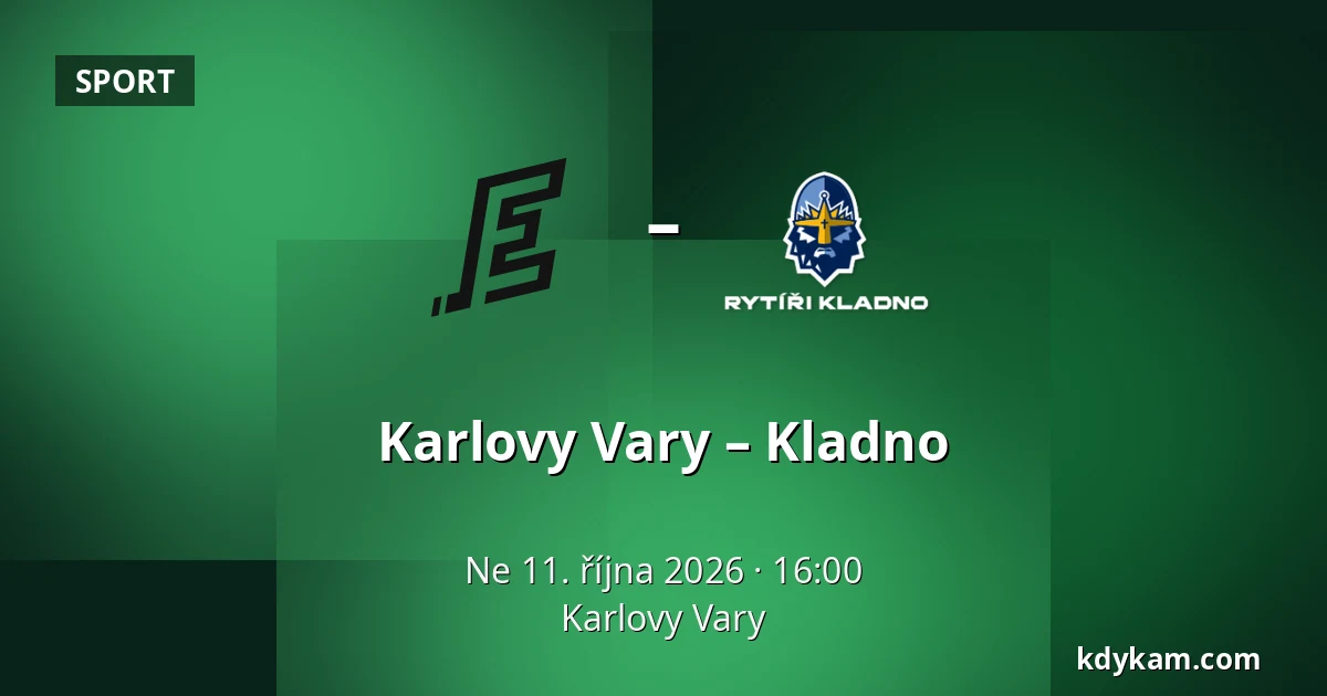 Karlovy Vary – Kladno — Karlovy Vary