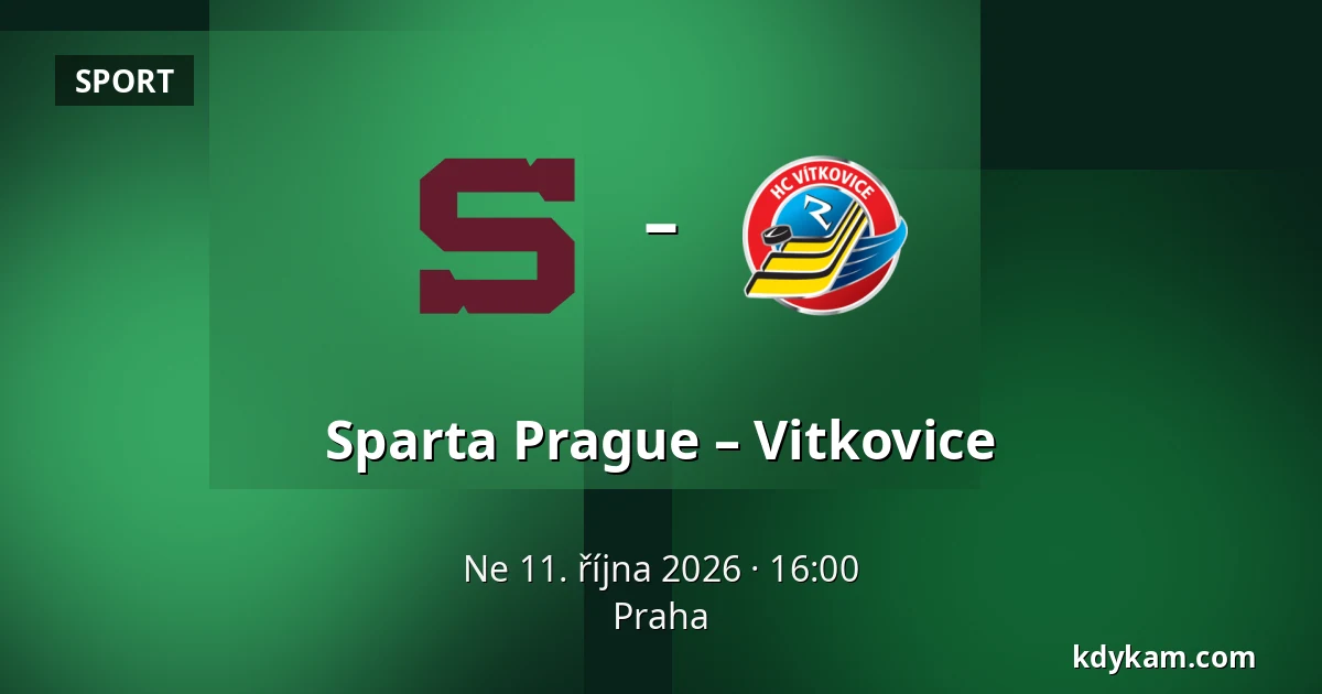 Sparta Prague – Vitkovice — Praha
