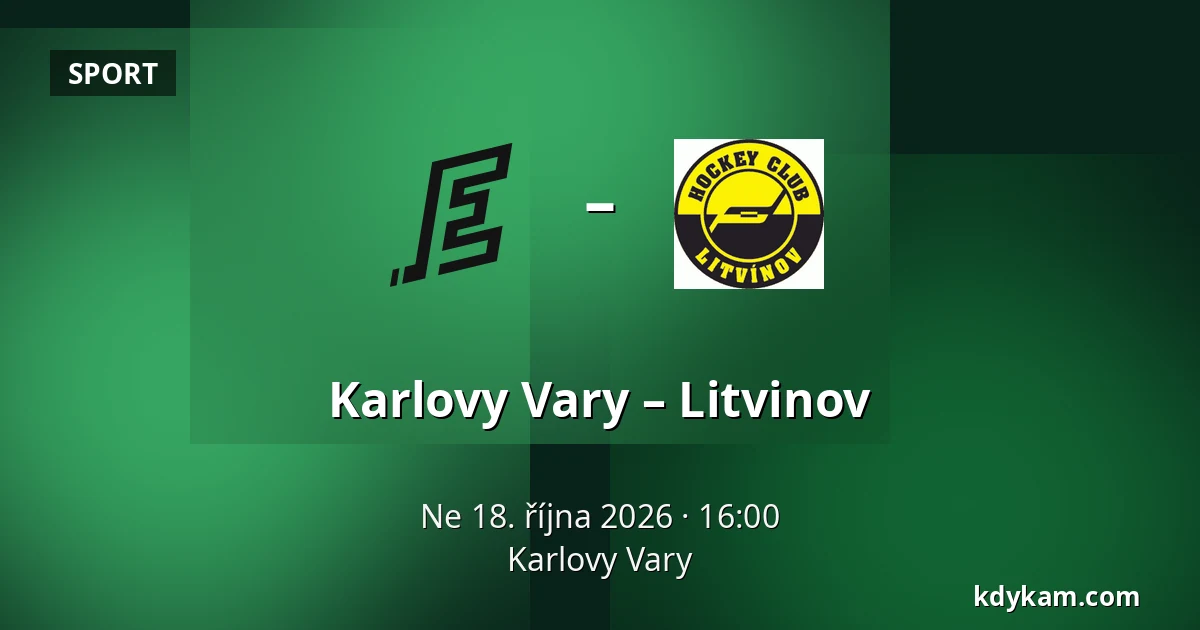 Karlovy Vary – Litvinov — Karlovy Vary