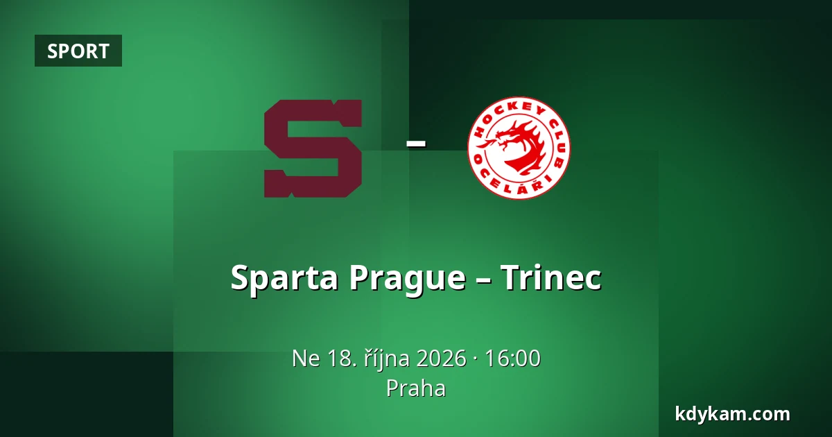 Sparta Prague – Trinec — Praha