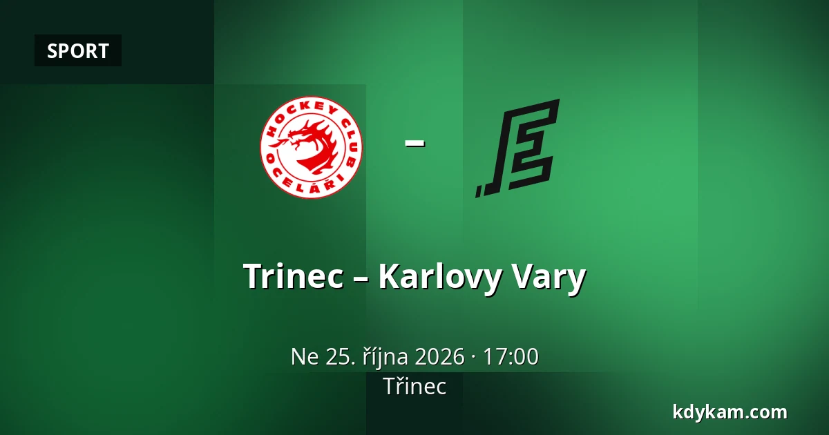 Trinec – Karlovy Vary — Třinec