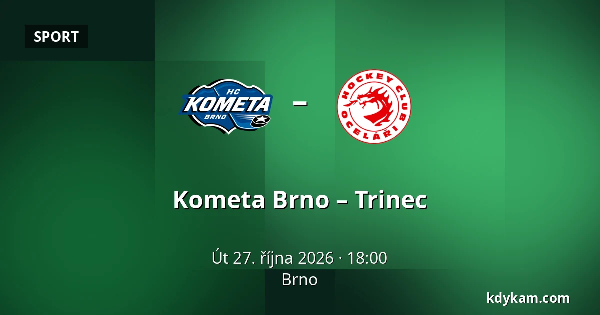 Kometa Brno – Trinec — Brno