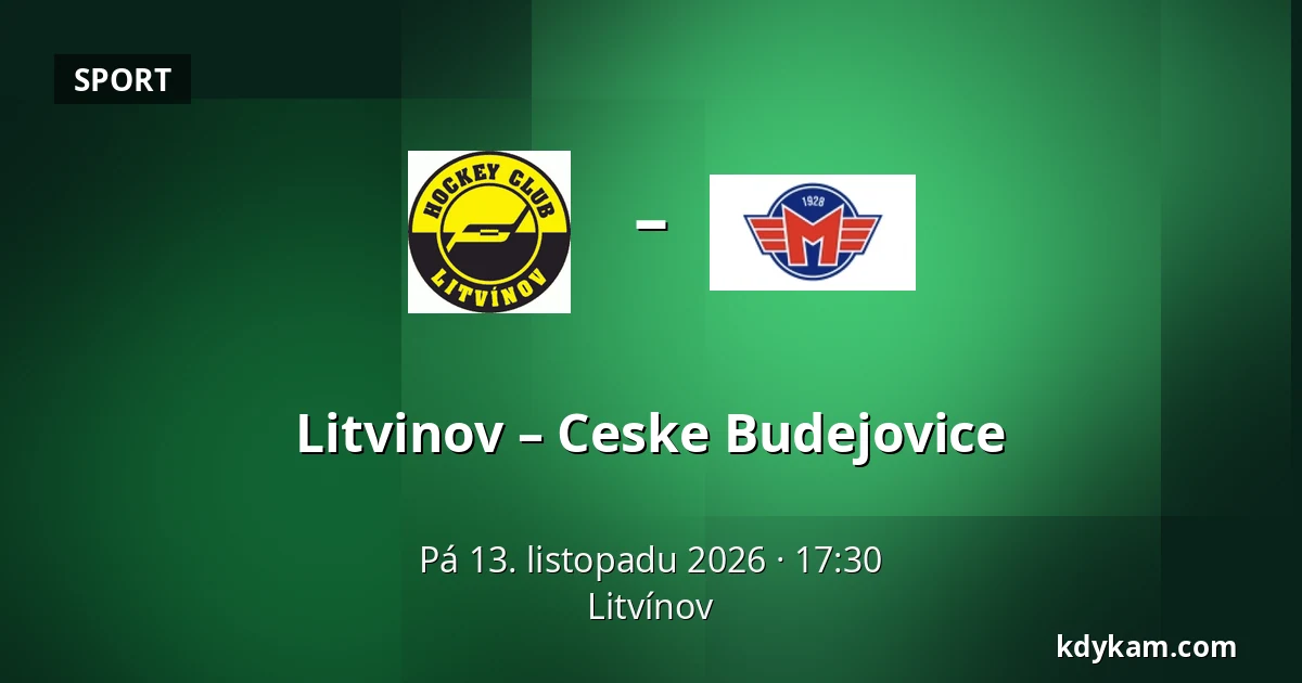 Litvinov – Ceske Budejovice — Litvínov