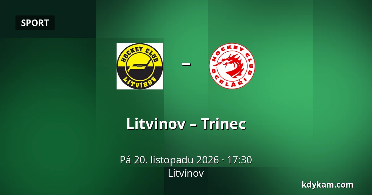 Litvinov – Trinec — Litvínov