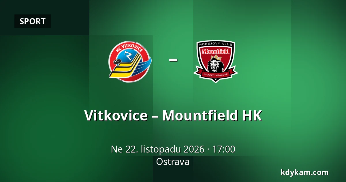 Vitkovice – Mountfield HK — Ostrava