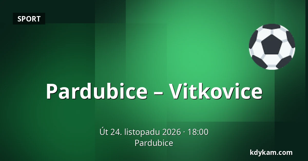 Pardubice – Vitkovice — Pardubice