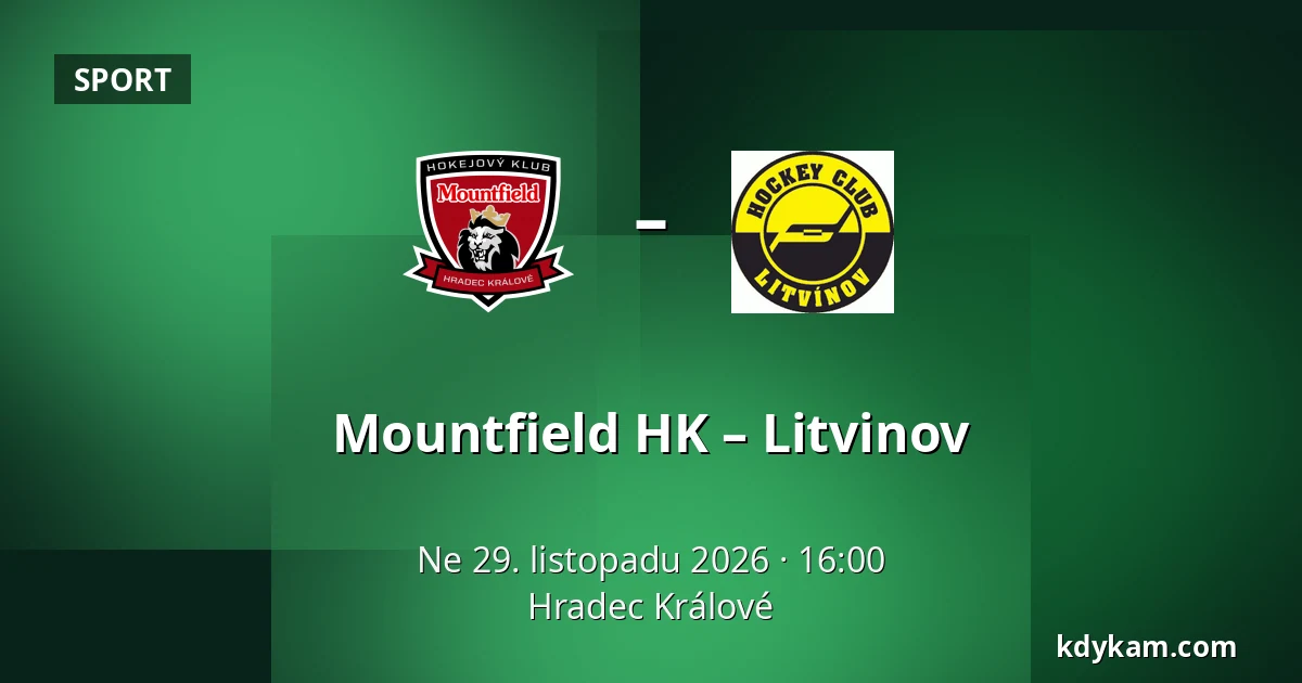 Mountfield HK – Litvinov — Hradec Králové