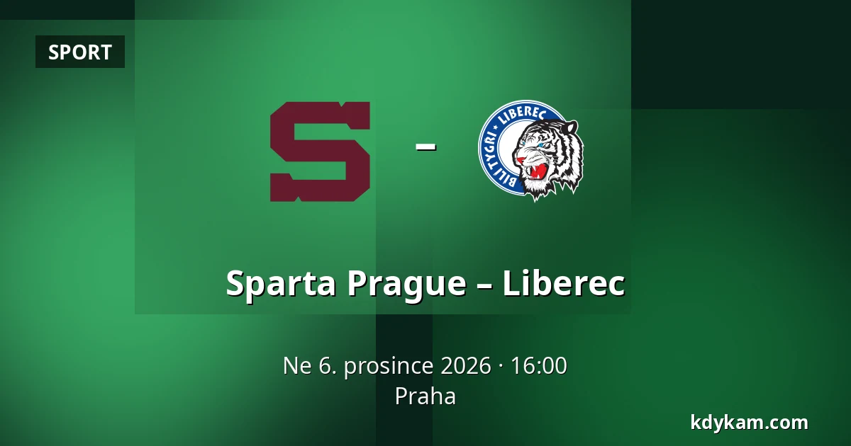 Sparta Prague – Liberec — Praha