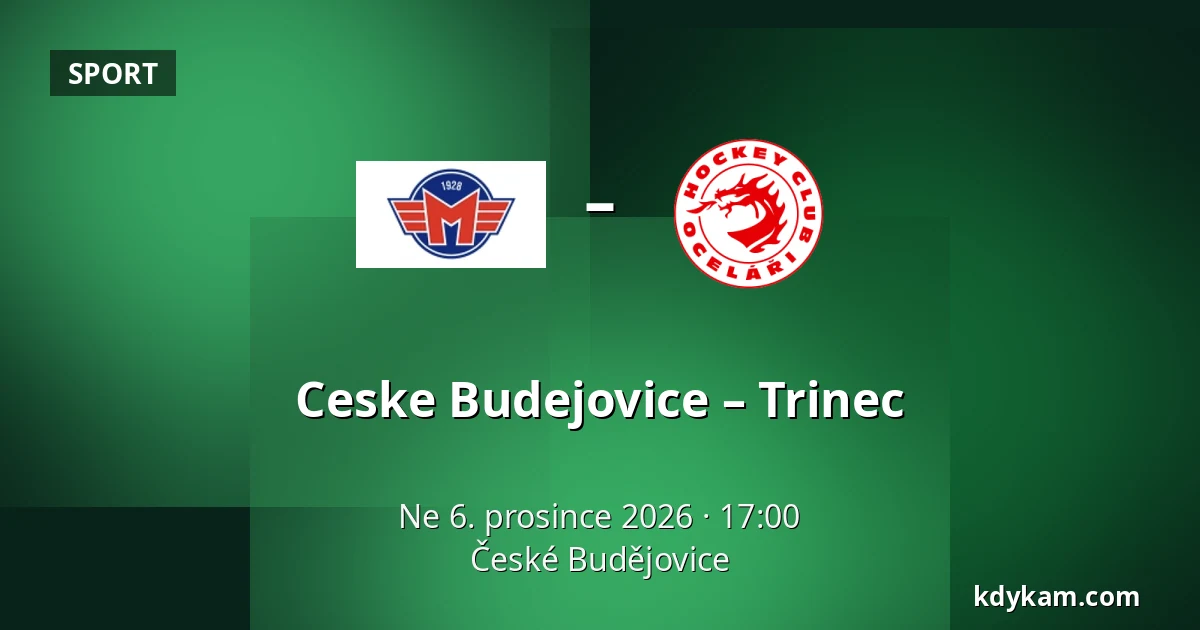 Ceske Budejovice – Trinec — České Budějovice