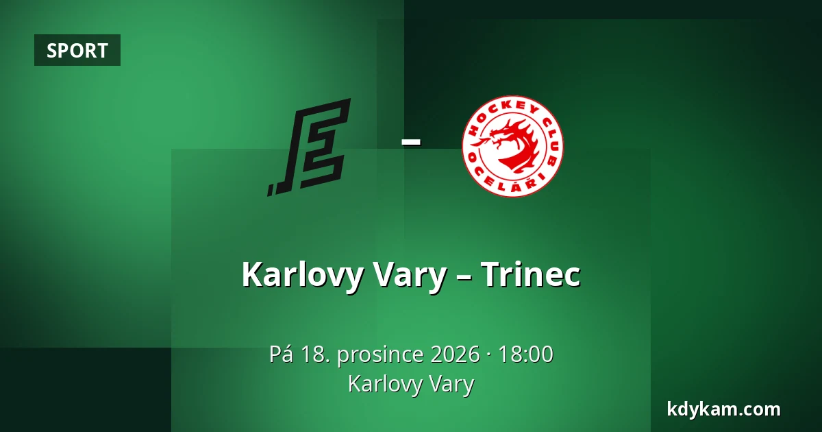 Karlovy Vary – Trinec — Karlovy Vary