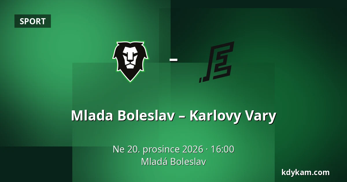 Mlada Boleslav – Karlovy Vary — Mladá Boleslav