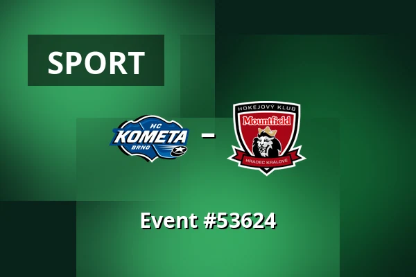 Kometa Brno – Mountfield HK — Brno