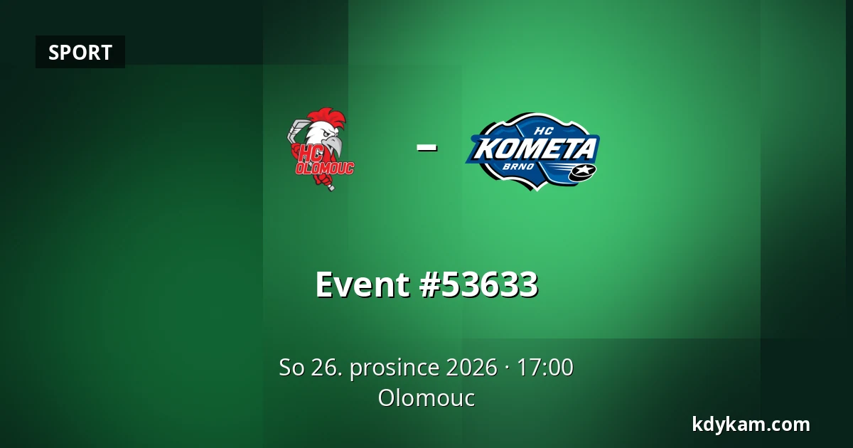 Olomouc – Kometa Brno — Olomouc