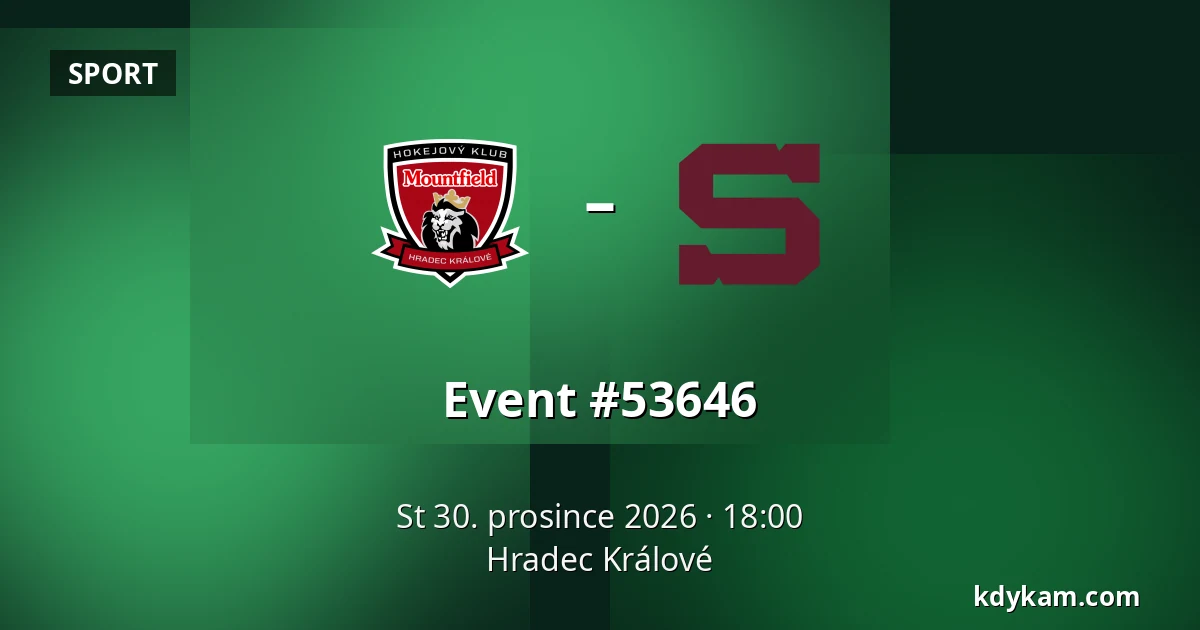 Mountfield HK – Sparta Prague — Hradec Králové