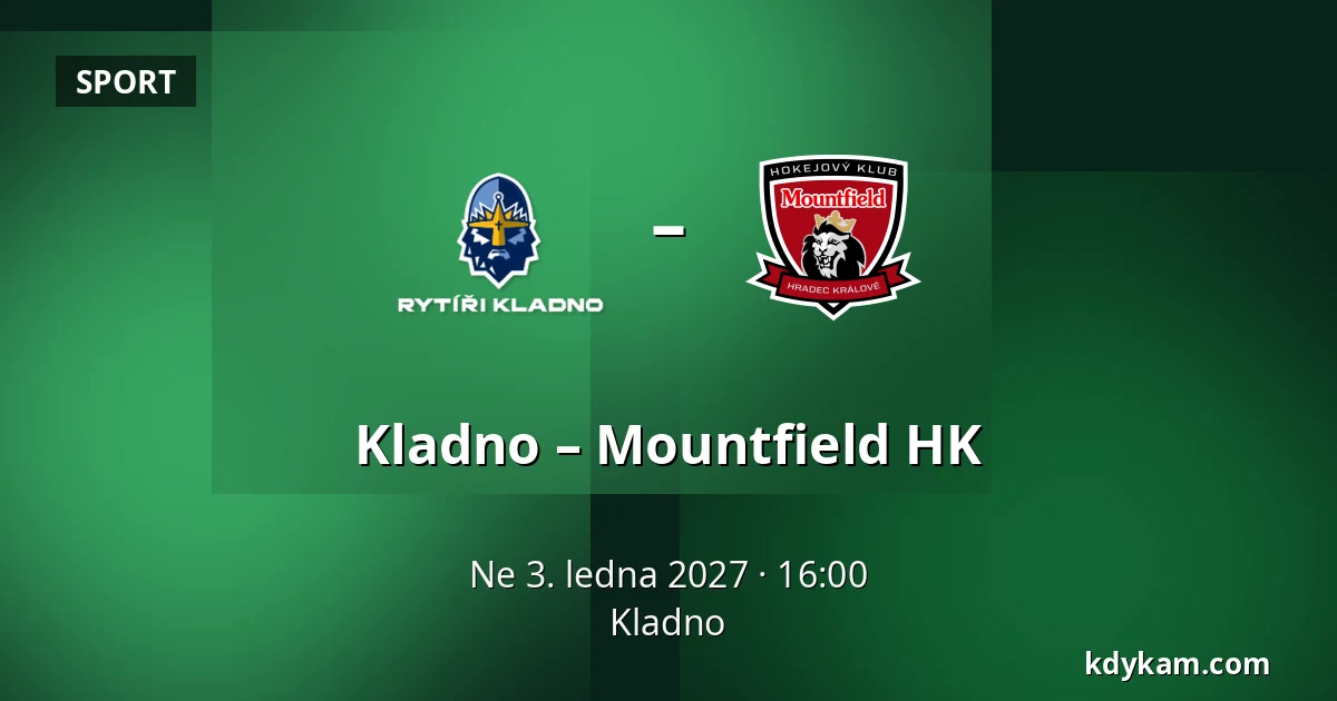 Kladno – Mountfield HK — Kladno