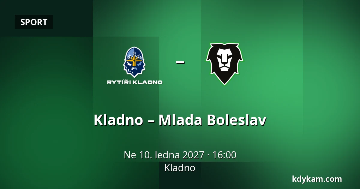 Kladno – Mlada Boleslav — Kladno