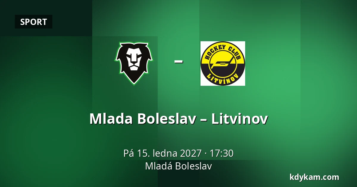 Mlada Boleslav – Litvinov — Mladá Boleslav
