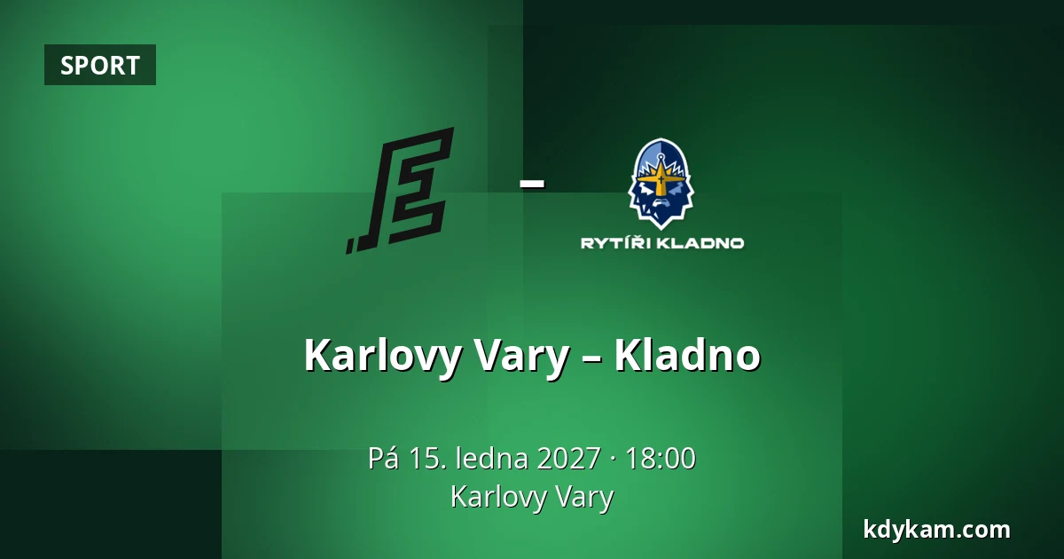 Karlovy Vary – Kladno — Karlovy Vary