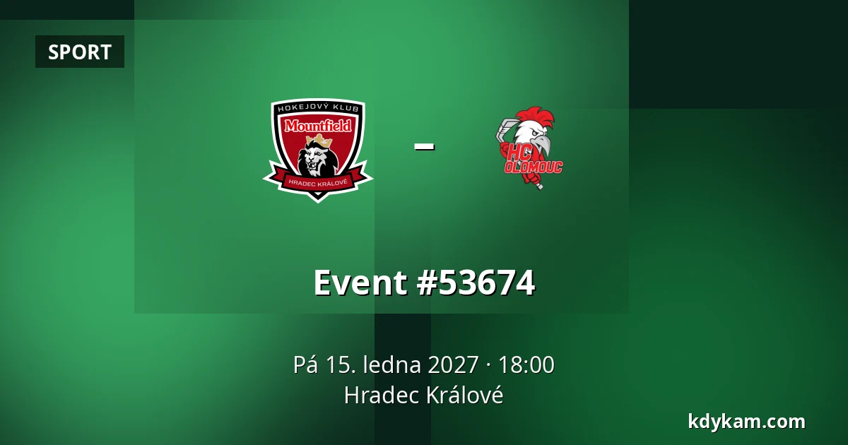 Mountfield HK – Olomouc — Hradec Králové