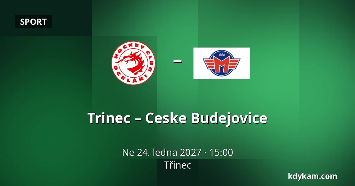 Trinec – Ceske Budejovice — Třinec