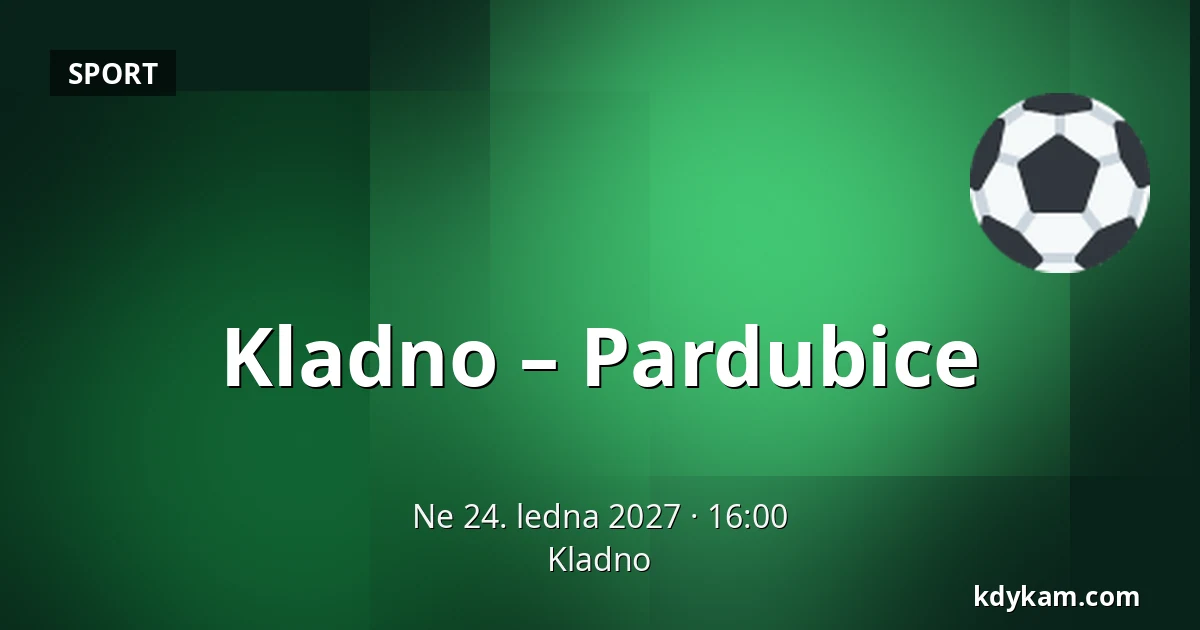 Kladno – Pardubice — Kladno