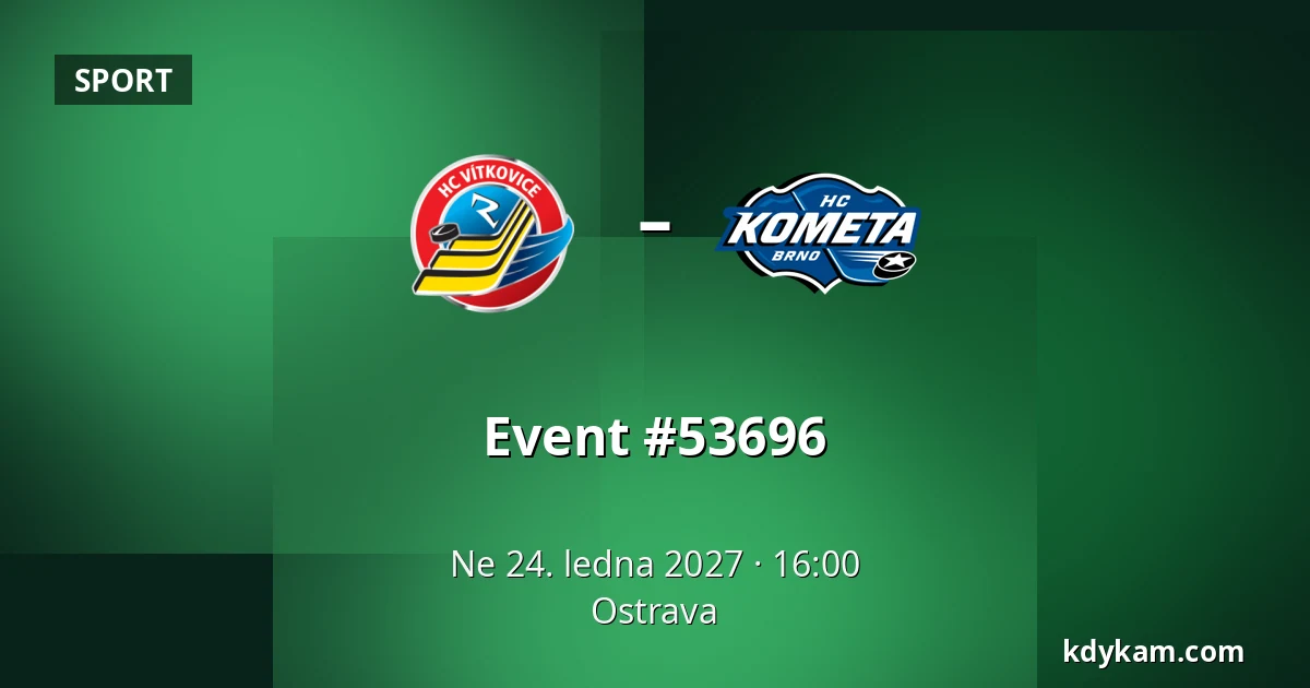 Vitkovice – Kometa Brno — Ostrava